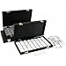 100 White 14K Gold Puff Earring Cards Display Case Box
