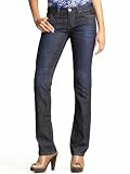 Banana Republic Petite Straight Dark Wash Jeans