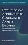 418dNw2YnkL. SL160  Psychological Approaches to Generalized Anxiety Disorder: A Physicians Guide to Assessment and Treatment (Series in Anxiety and Related Disorders)