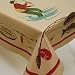 Moda Home Vintage Reproduction Bait and Tackle Fishing Tablecloth