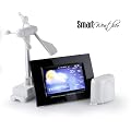 Colour professional wireless weather station with 7" TFT screen and digital photo frame