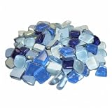 Eigenschaften Mosaikstein GmbH / Softglas ~150 Mosaiksteine Polygonal Blaumix