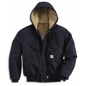 Mens Carhartt Flame Resistant Midweight Hooded Jacket by Carhartt