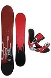 F2 128 cm Snowboard W/ Ride LS Formula Kids Bindings