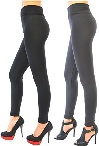 TL Women's Versatile High Compression Full-length Fleece Lined Leggings