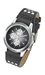 Accu2 by Accurist A2-13001 Gents Chronograph Watch with Black Leather Strap