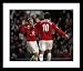 Ruud van Nistelrooy and Wayne Rooney Manchester United - Goal Celebration - Framed 8x10 Photograph