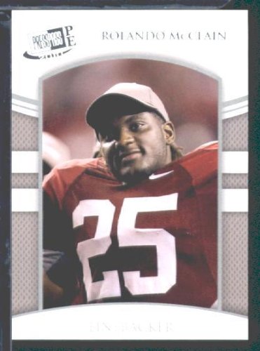 2010 Press Pass Portraits Edition (PE) Gold #29 Rolando McClain LB Alabama - Oakland Raiders (RC - Rookie Card)(Football Cards)