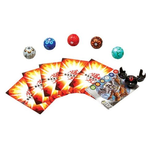 418dWav9TGL Bakugan Booster Pack, Full Master Carton of 16 Marble/Action Figures