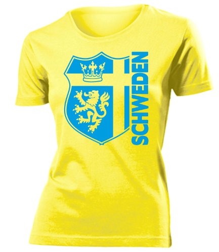 FUSSBALL WM 2014 – SCHWEDEN FANSHIRT 3201(F-G) Gr. XXL
