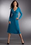 Chadwicks Knit Wrap Dress