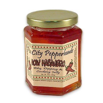 Holy Habanero Jelly: Rose City Pepperheads 12oz.