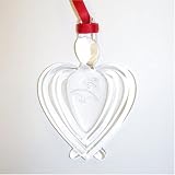 Orrefors Crystal 2006 Angel of Freedom Ornament by Erika Lagerbielke