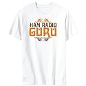 T-Shirt Mens White " Ham Radio GURU " Hobbies