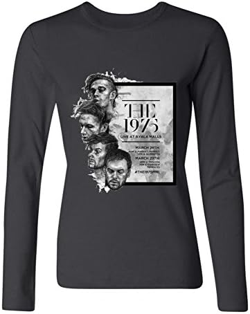 SDUAE Women's The 1975 Band Long Sleeve T Shirt