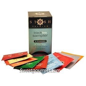 Stash Premium Black Tea Sampler, 18 bags