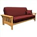 American Furniture Alliance Santa Barbara Metal/Wood Frame Full, Golden Oak