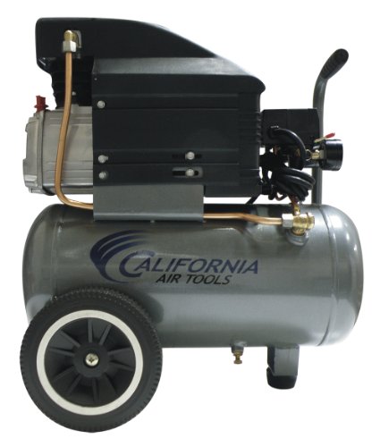 California Air Tools 263DLH 2.0 Hp 6.3-Gallon Steel Tank Oil-Lubricated Air Compressor