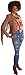 LeJeans Women's Legging - Slim Jean Jeggings, Tight Denim Style Tights (Combo)