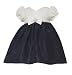Bridesmaid Skirts | Winter Skirts - Rare Editions Baby 3M-9M 2-Pc. BLACK IVORY SHANTUNG BEADED WAIST CRINKLE SKIRT Special Occasion Wedding Flower Girl Party Dress RRE-31510F-F631510-6M