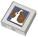 Blenheim Cavalier King Charles Spaniel Small Pill Box - Polished w/Mirror