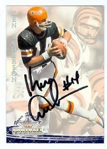 Ken Anderson Autographed/Hand Signed football card (Cincinnati Bengals) 1994 TWC #13