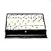Standard size Double 6 Dominoes Ivory w/ Black dots