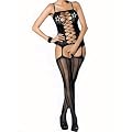 schicker Catsuit im Straps-Look