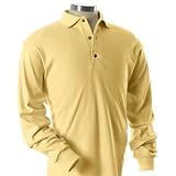 Long Sleeve Solid Pima Polo