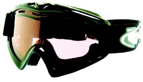 Bolle X9 Ski/Snowboard Goggles (Black/Modulator Vermillon)