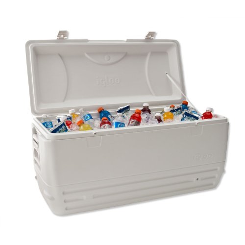 150Quart, White Igloo Quick and Cool Cooler Ideal Cooler For Long Haul