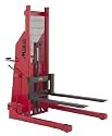 Mobile B60CSA Manual Hydraulic Stacker, 3" - 60" Lift Height, 42" Length x 4" Width Fork, 1500 lbs Load Capacity