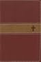 NIV Gift Bible Bible Burgundy/Tan with Cross-Walmart