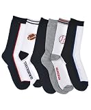 French Toast "Sports of Course" Athletic Crew Sock 6-Pack (Sizes 6 - 11)