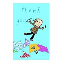 Charlie and Lola - Party Supplies - Thank You Cards with Lola