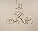 Currey and Company 9964 Antique Silver Leaf Regiment Chandelier with Customizable Sha...