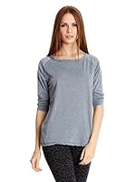 Broadway NYC Camiseta Manga Larga Fedora (Gris)