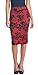 Popana Women’s Stretch Pencil Skirt Knee Length High Waist for Work Made in USA