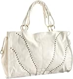 BIG BUDDHA Abby Satchel,White,one size
