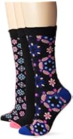 Jessica Simpson Women's Crew Socks (Pack of Three Pairs)