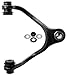 ACDelco Professional 45D1077 Front Driver Side Upper Suspension Control Arm and Ball Joint Assembly , Black