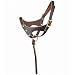 Perri's "Grow With Me" Leather Foal Halter - Havana - One Size