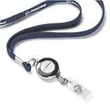 Printed Badge Lanyard Navy