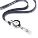 Printed Badge Lanyard Navy