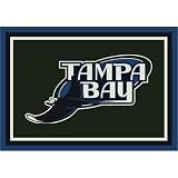 Milliken P/#533324-C/#1028 MLB Spirit Tampa Bay Rays Baseball Rug Size: 10' 9"x13' 2"