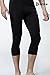 CLSL TM-P15-BLKZ_Large Tesla Men's Cool Dry Compression Baselayer Leggings Shorts P15