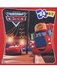 Disney Pixar Cars 24 Piece Puzzle - Mack and McQueen at Night