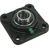 NorTrac Pillow Block - 4-Bolt Round Mount, 1in.