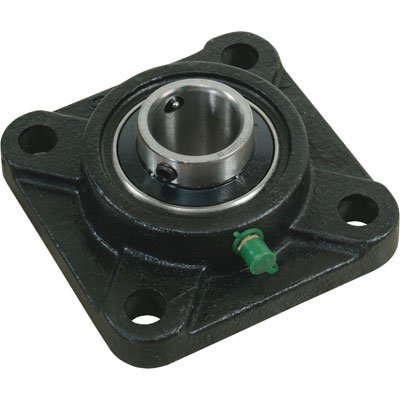 NorTrac Pillow Block - 4-Bolt Round Mount, 1in.