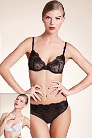 2 Pack Limited Collection Embroidered Non Padded Bras